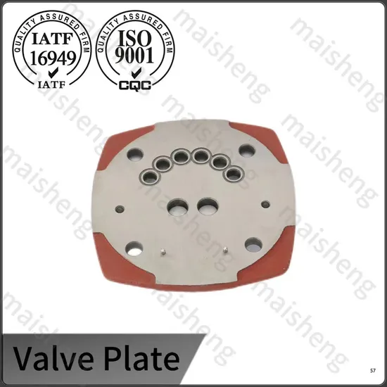 Ventielplaat van aluminiumlegering