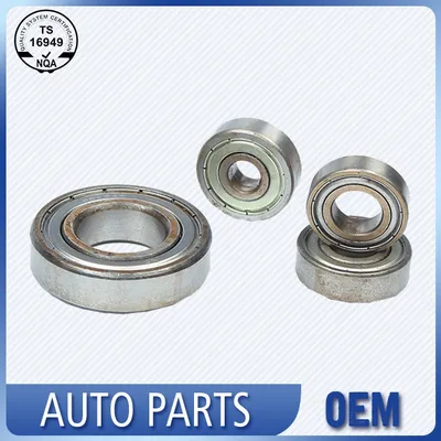 Side section of ball bearing